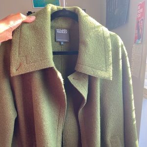 Smart HILARY RADLEY WOOL JACKET COAT Size Medium